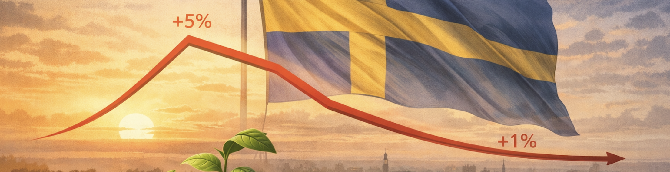 Nyårsspaning inför 2026 6. Hur befolkningsutvecklingen kyler ner Sveriges tillväxt